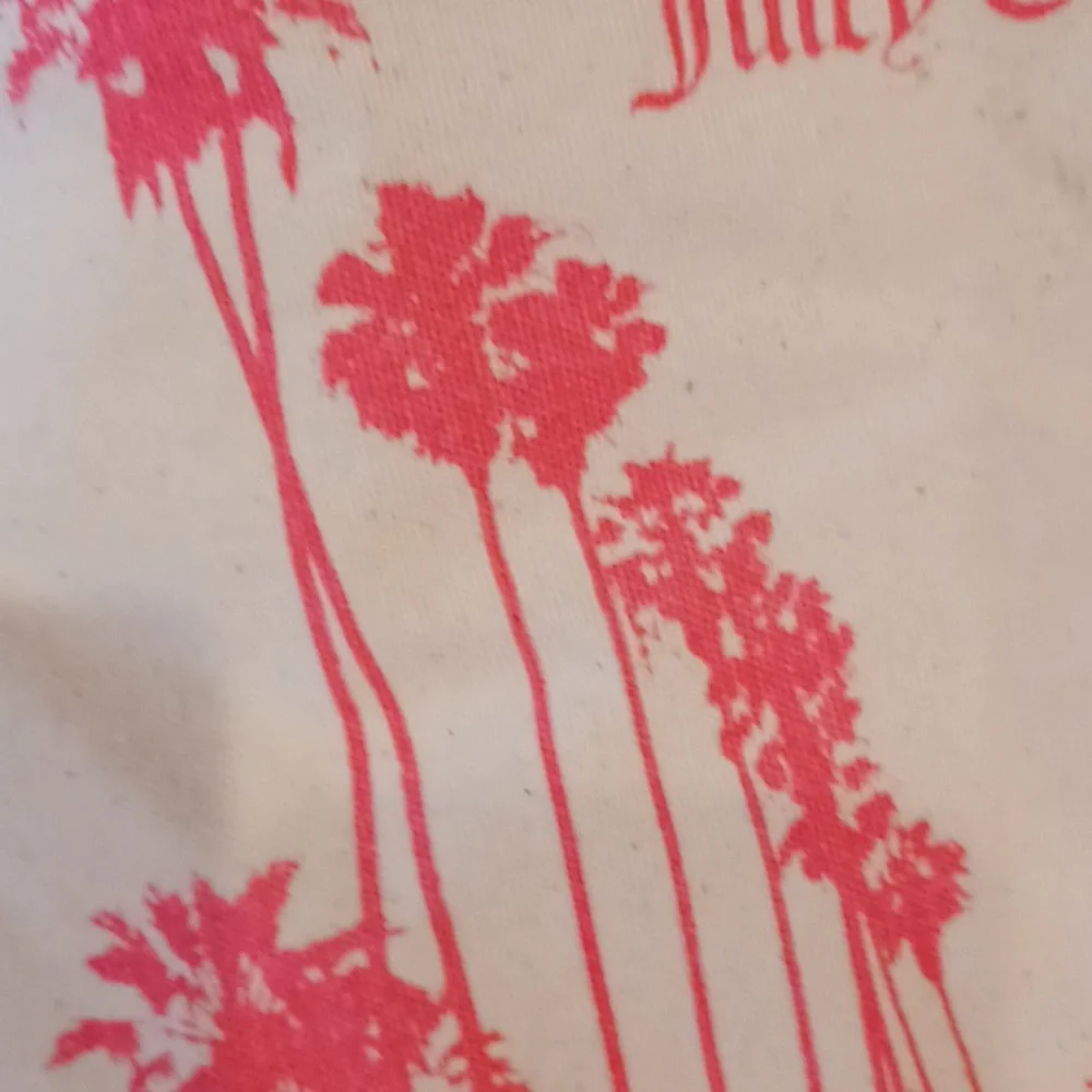 Juicy Couture Stylish Oversized Creamy Off White Canvas Tote Bag - Picture 6 of 12